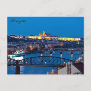Carte Postale Prague, République tchèque