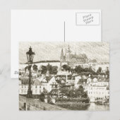 Carte Postale Prague, République tchèque (Devant / Derrière)