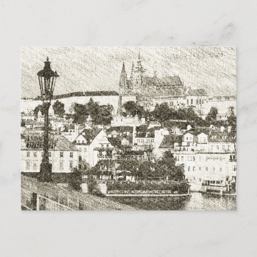 Carte Postale Prague, République tchèque (Devant)