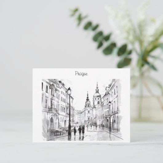 Carte Postale Prague République tchèque (Debout devant)