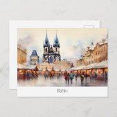 Carte Postale Prague, République tchèque (Devant / Derrière)