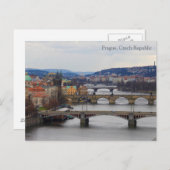 Carte Postale Prague, République tchèque (Devant / Derrière)