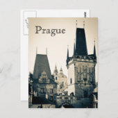 Carte Postale Prague, République tchèque (Devant / Derrière)