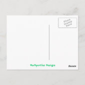 Carte Postale Prague, République tchèque (Dos)