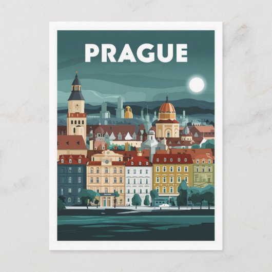 Carte Postale Prague, République tchèque (Devant)