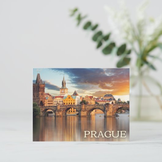Carte postale Prague, République tchèque (Debout devant)