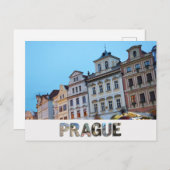 Carte Postale Prague République tchèque City (Devant / Derrière)