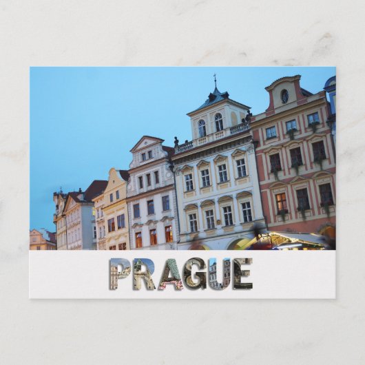 Carte Postale Prague République tchèque City (Devant)