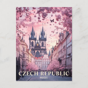 Carte Postale Prague République tchèque Voyage