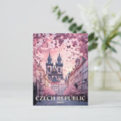 Carte Postale Prague République tchèque Voyage (Debout devant)