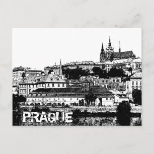 Carte Postale Prague, Vieille Ville, Château de Hradcany / Répub