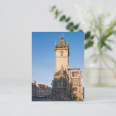 Carte Postale Prague vue de l'horloge astronomique (Debout devant)