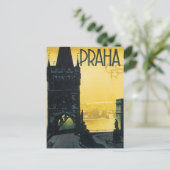 Carte Postale Praha vintage (Debout devant)