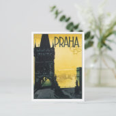 Carte Postale Praha vintage (Debout devant)