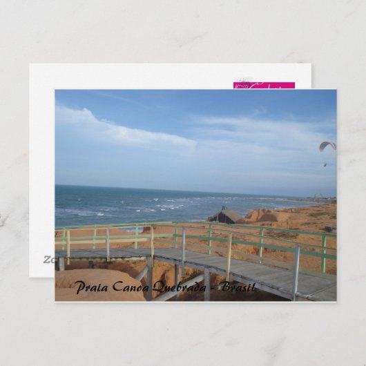 Carte Postale Praia (Devant / Derrière)