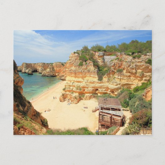 Carte Postale Praia da Marinha (Devant)