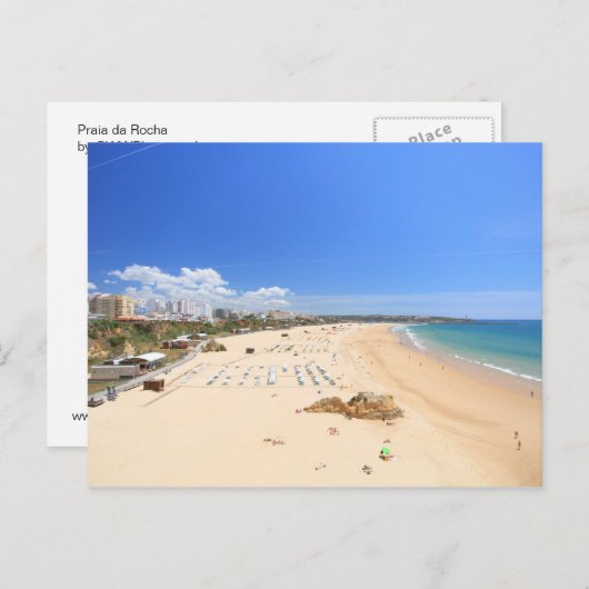 Carte Postale Praia da Rocha (Devant / Derrière)