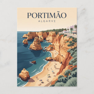 Carte Postale Praia da Rocha Portugal