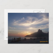 Carte Postale Praia de Ipanema (Devant / Derrière)