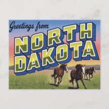 Prairie aux chevaux sauvages du Dakota du Nord