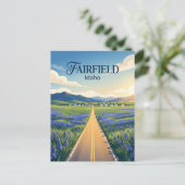 Carte Postale Prairie de Camas Idaho (Debout devant)