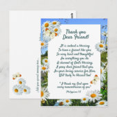 Carte Postale Prairie fleurie (Devant / Derrière)