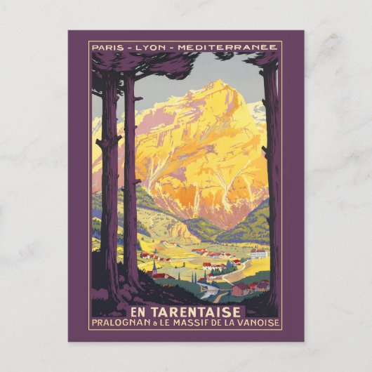 Carte Postale Pralognan de la Vanoise (Devant)