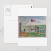 Carte Postale Pratique de traitement par lots (Devant / Derrière)