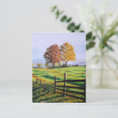 Carte Postale Pré à l'aube (Debout devant)