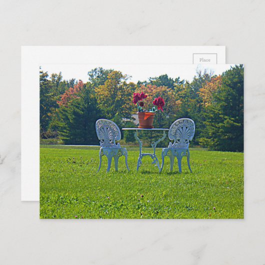 Carte Postale Pré d'amour (Devant / Derrière)