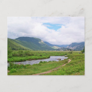 Carte Postale Pré dans le parc national de Rocky Mountain