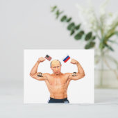 Carte postale préadressée à Trump The Bully Pulpit (Debout devant)