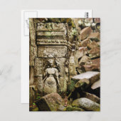 Carte Postale Preah Khan Apsara (Devant / Derrière)