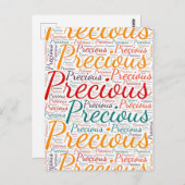 Carte Postale Précieux (Devant / Derrière)