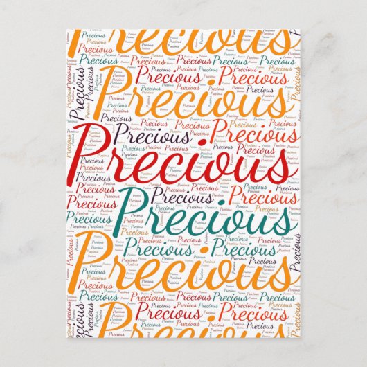 Carte Postale Précieux (Devant)