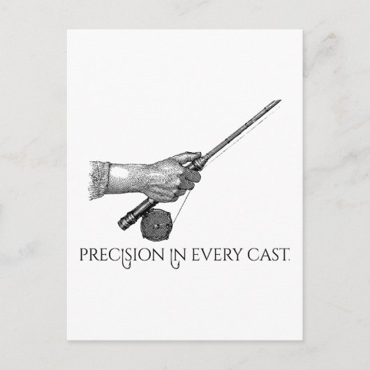 Carte Postale Précision à chaque lancer (Devant)