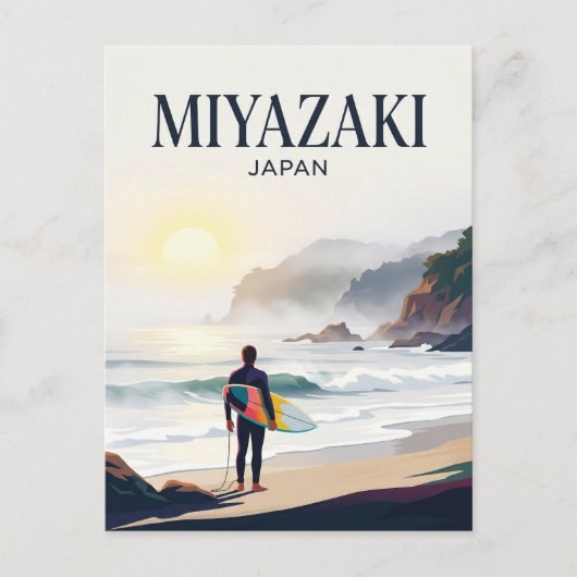 Carte Postale Préfecture de Miyazaki Japon (Devant)