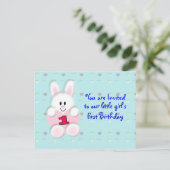 Carte postale Premier anniversaire (Debout devant)