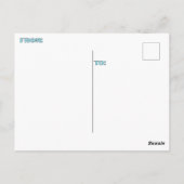 CARTE POSTALE " PREMIER ANNIVERSAIRE DE PETIT GARÇON " (Dos)