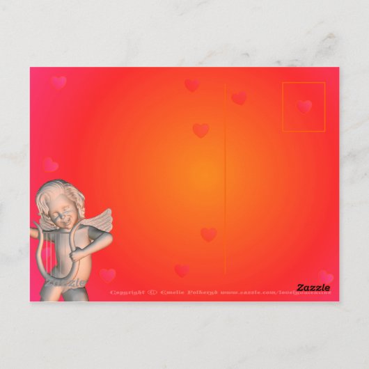 Carte Postale Premier baiser (Dos)