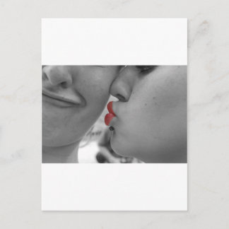 Carte Postale Premier baiser
