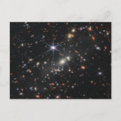 Carte Postale Premier champ profond de l'univers de James webb (Devant)