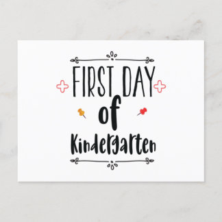 Carte Postale Premier jour de maternelle