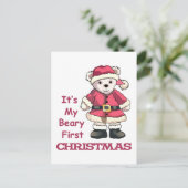 Carte Postale Premier Noël (Debout devant)