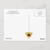 Carte Postale PREMIER PRINTEMPS EN GOUVERNALAIS / Paysage Toscan (Dos)