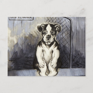 Carte Postale Premier prix du bon comportement par Louis Wain