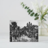 Carte Postale Premier Sommet Promontoire Transcontinental (Debout devant)