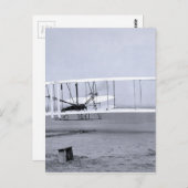 Carte Postale Premier vol d’avion de Wright Brothers en 1903 (Devant / Derrière)