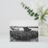 Carte Postale Première à combattre un groupe de Marines de la Pr (Debout devant)