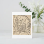 Carte Postale Première bataille de Bull Run - Guerre civile Pano (Debout devant)